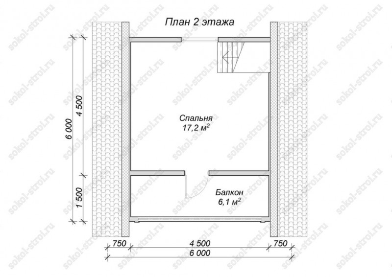 Каркасный дом 6х6 «КД-33» Каркасный дом 6х6 «КД-33»