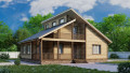 Дом из бруса 12х10 «ДБ-82»